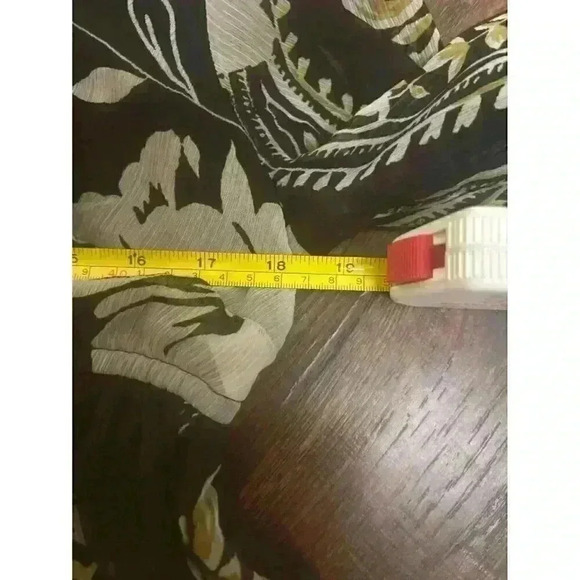 Capsule Women’s 10 Black Floral Empire Waist Knee Length‎ Sheath Dress - Picture 9 of 11